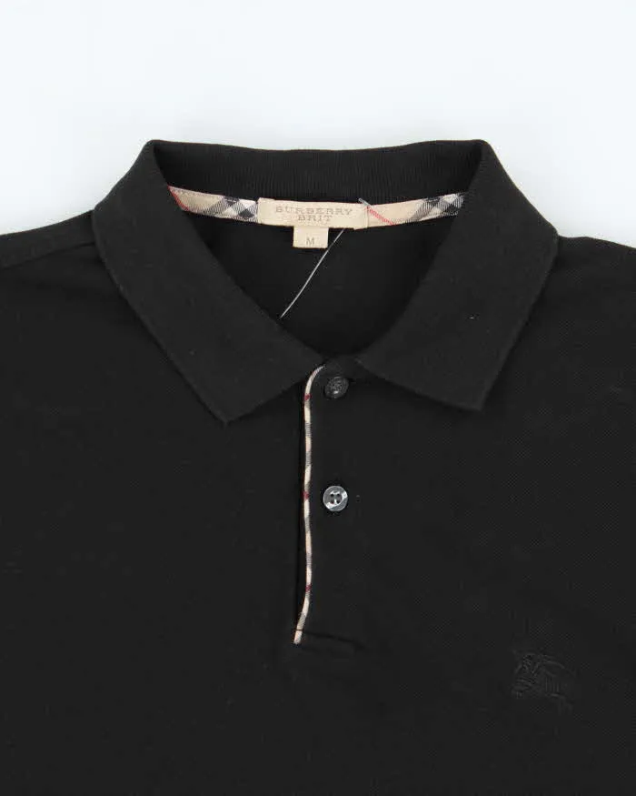 Vintage Y2K 00s Burberry Brit Nova Check Trim Short Sleeve Polo Shirt - M sold by Rokit product image thumbnail 5