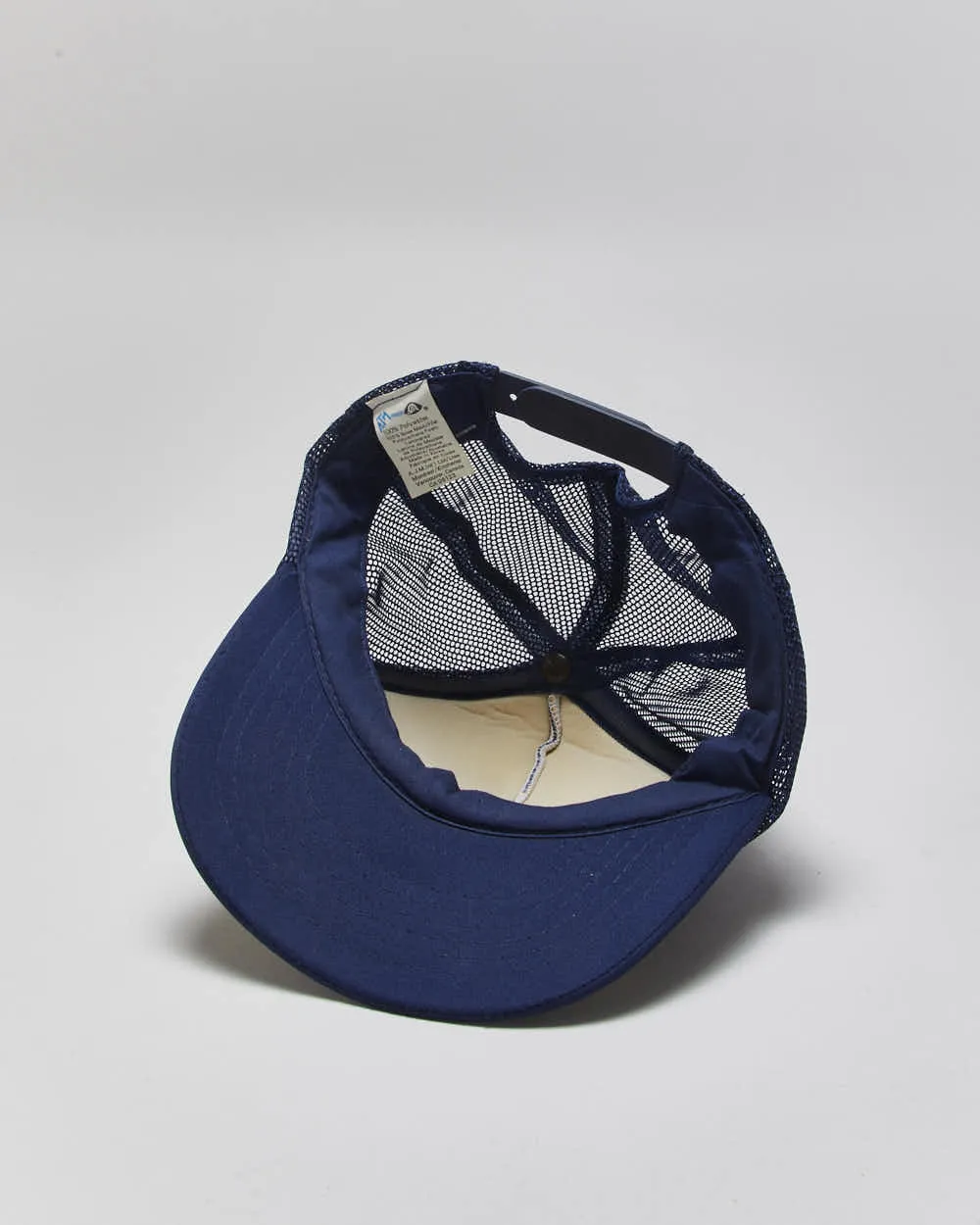 Vintage 1990s Custom Crushing AJM Headwear Flatbill Trucker Hat - OS sold by Rokit product image thumbnail 5