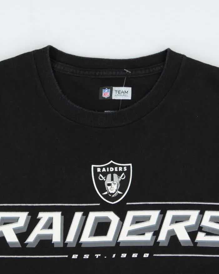 Vintage Las Vegas Raiders NFL Team Apparel Heavyweight Crewneck T-Shirt - L sold by Rokit product image thumbnail 5