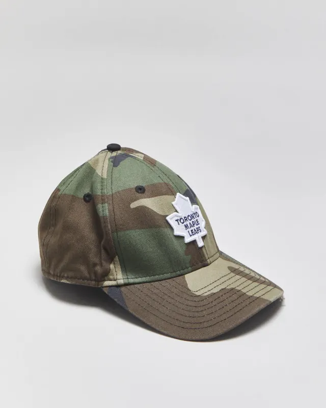 Vintage New Era 9Forty Toronto Maple Leafs NHL Woodland Camo Snapback - OS made by Rokit