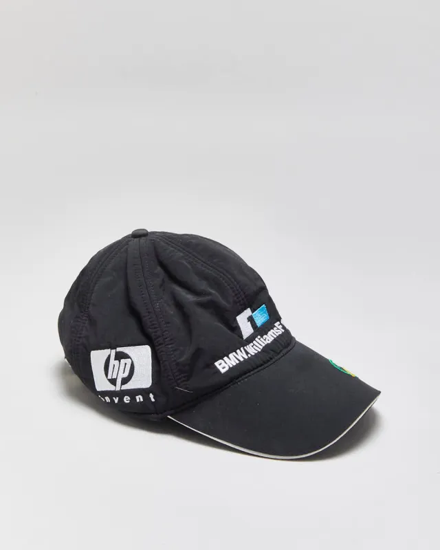 Vintage BMW Williams F1 Team Fleece Lined Ear Flap Baseball Cap - OS made by Rokit