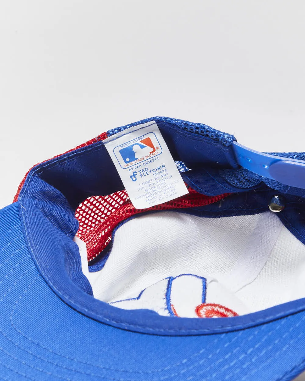Vintage 1980s Montreal Expos MLB Ted Fletcher Flat Bill Trucker Hat - OS sold by Rokit product image thumbnail 4