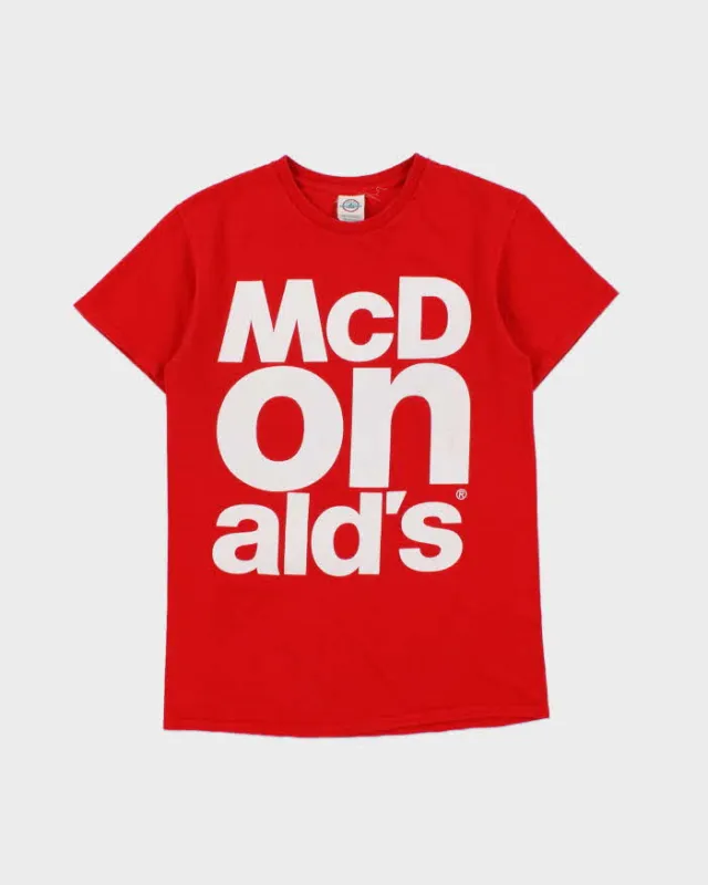 Vintage Y2K 00s Mcdonald's Delta Proweight Crewneck Shirt - S made by Rokit