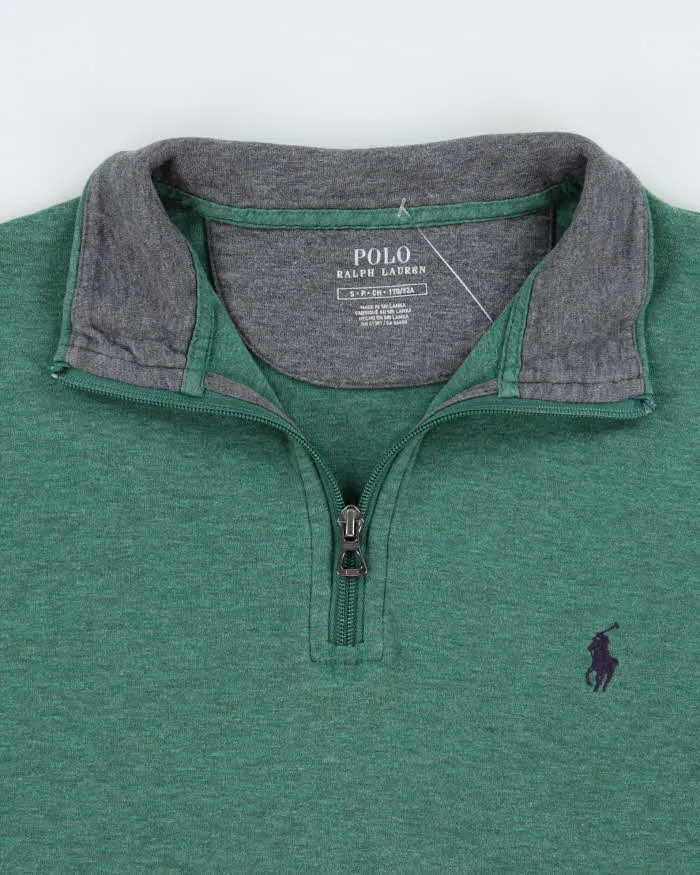 Vintage Polo Ralph Lauren Marl Quarter-Zip Sweatshirt - S sold by Rokit product image thumbnail 5