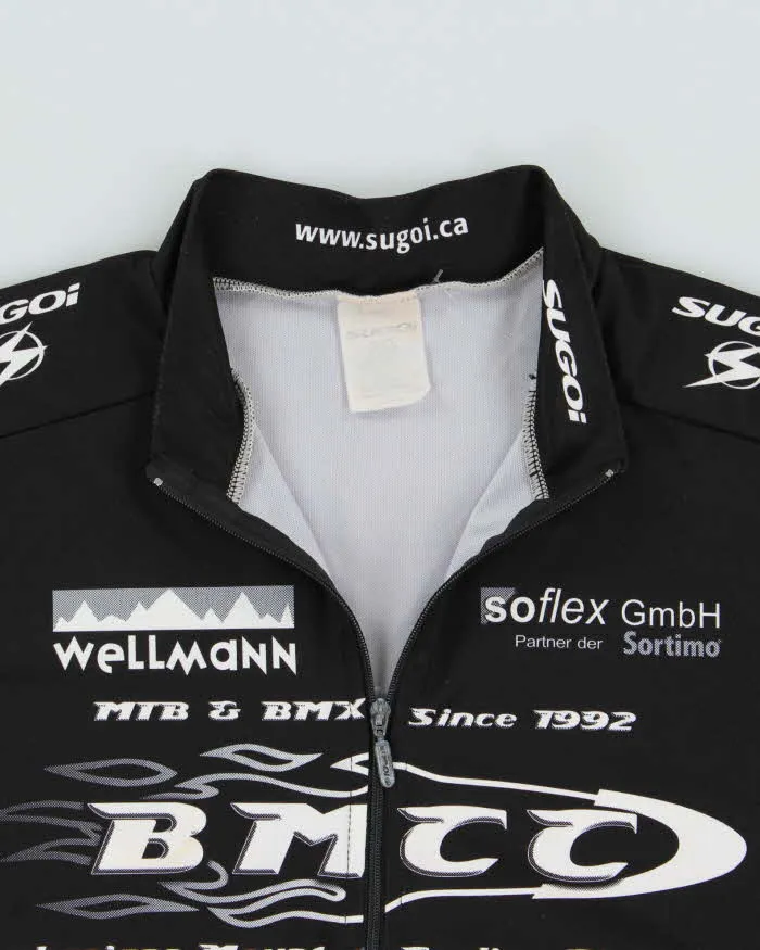 Vintage Y2K 00s Sugoi BMCC Made In Canada Quarter-Zip Flame MTB BMX Cycling Jersey - L sold by Rokit product image thumbnail 5
