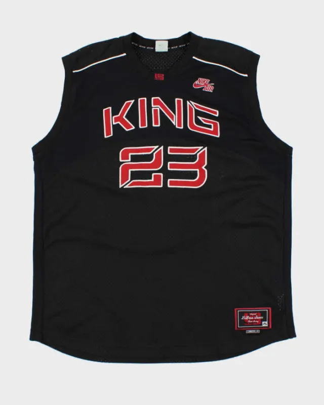 Vintage Y2K 00s Nike Air King Lebron James #23 Basketball Jersey - XL made by Rokit