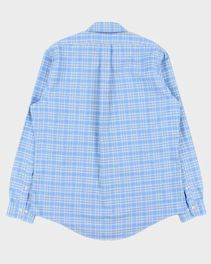 Vintage Brooks Brothers Supima Cotton Plaid Slim Fit Long Sleeve Shirt - L sold by Rokit product image thumbnail 2