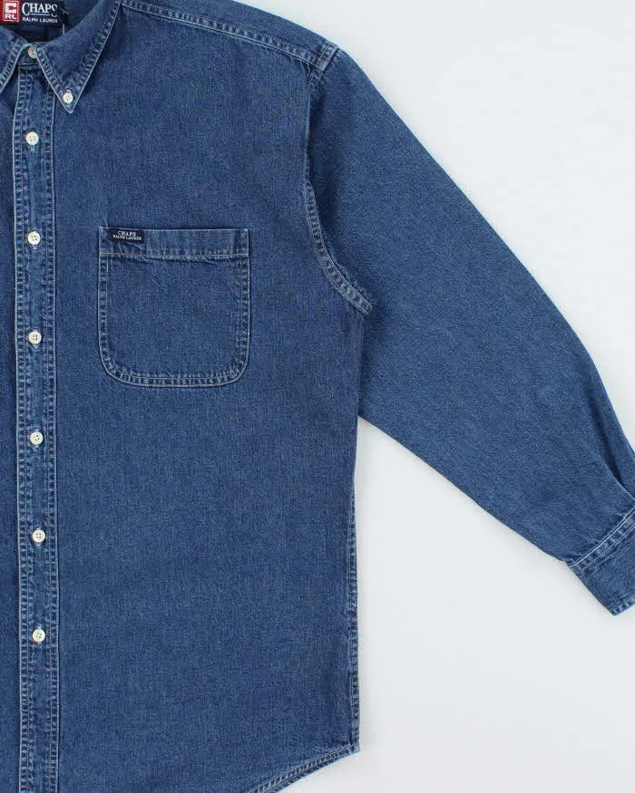 Vintage Y2K 00s Chaps Ralph Lauren Heavyweight Long Sleeve Denim Shirt - L sold by Rokit product image thumbnail 3