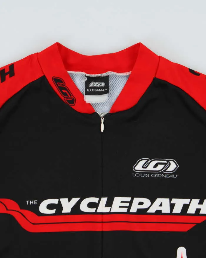 Vintage Y2K 00s Louis Garneau The Cycle Path 3/4 Zip Cycling Jersey - M sold by Rokit product image thumbnail 5