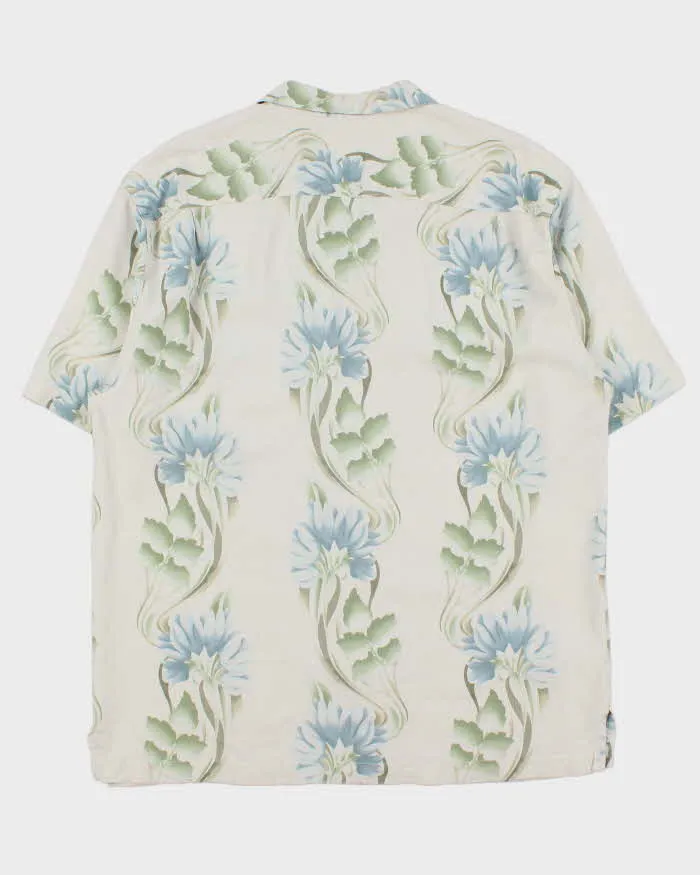 Vintage Y2K 00s Tommy Bahama Floral Silk Hawaiian Shirt - XL sold by Rokit product image thumbnail 2