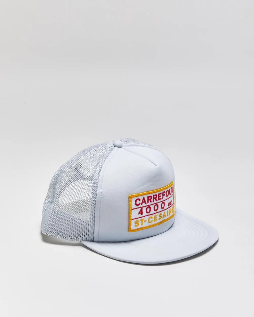 DS Vintage 1980s Carrefour St - Cesaire Flat Brim Trucker Hat - OS sold by Rokit