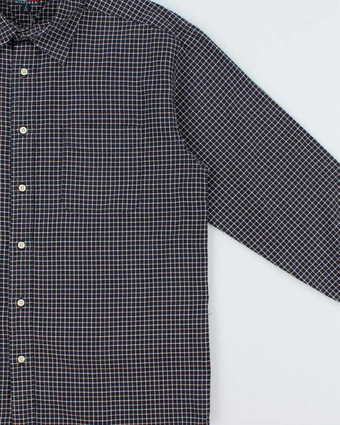 Vintage 1990s Tommy Hilfiger Windowpane Check Long Sleeve Shirt - L sold by Rokit product image thumbnail 3