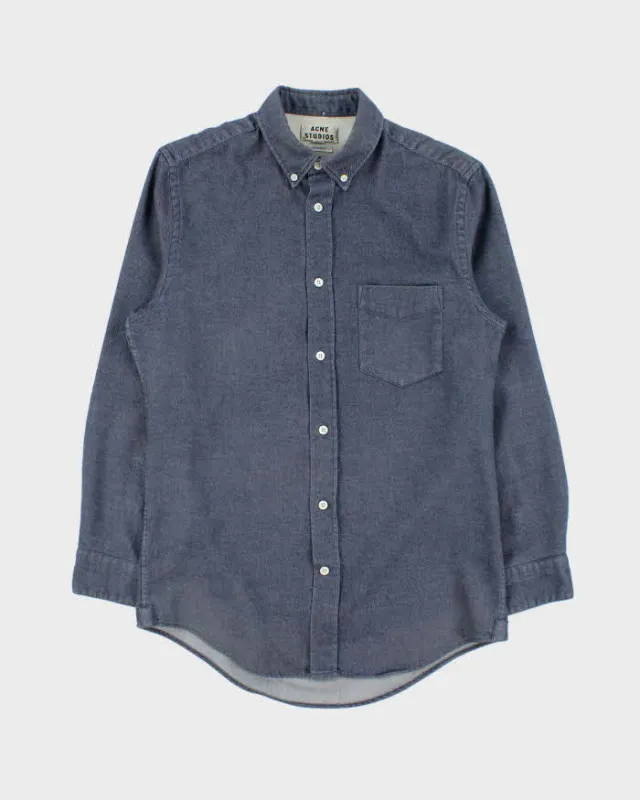 Vintage Acne Studios Isherwood Denim Long Sleeve Shirt - M made by Rokit