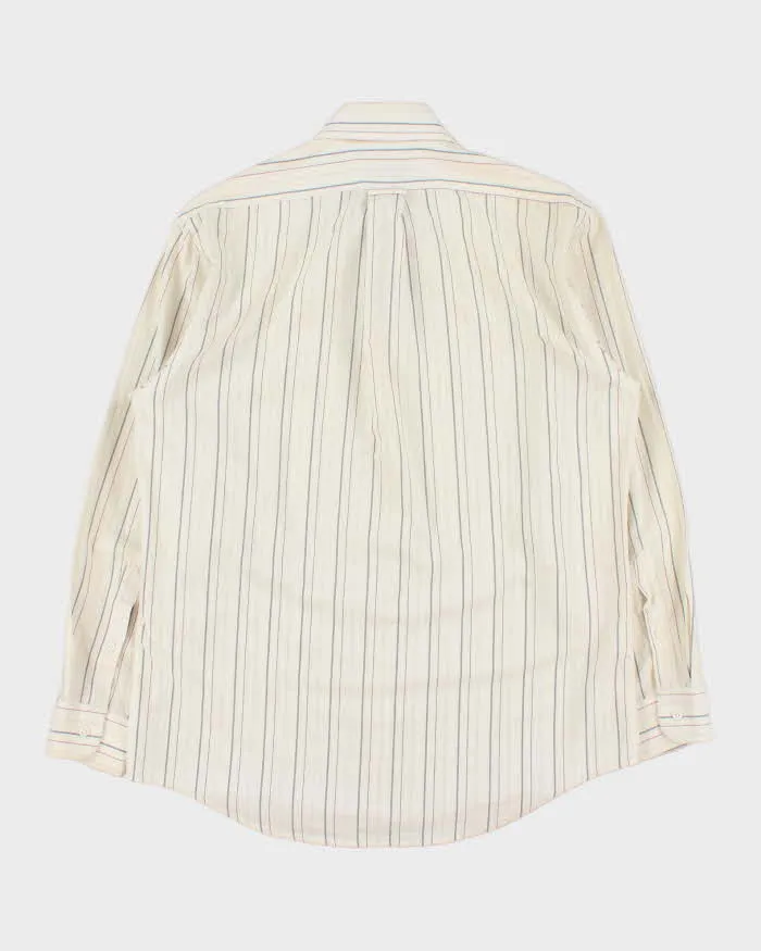 Vintage 1990s Gant Purebred Oxford Striped Long Sleeve Shirt - M sold by Rokit product image thumbnail 2