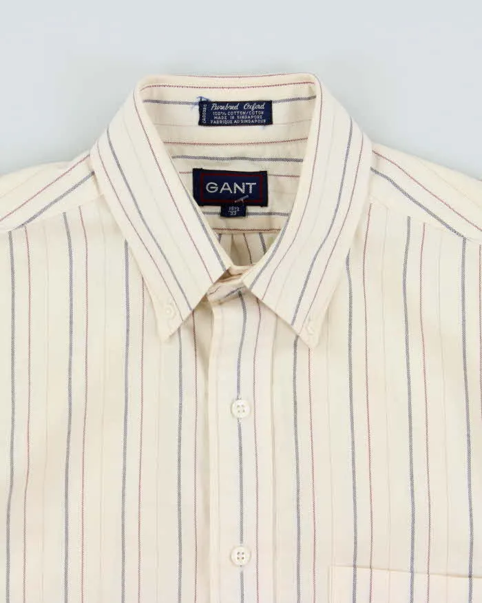 Vintage 1990s Gant Purebred Oxford Striped Long Sleeve Shirt - M sold by Rokit product image thumbnail 5