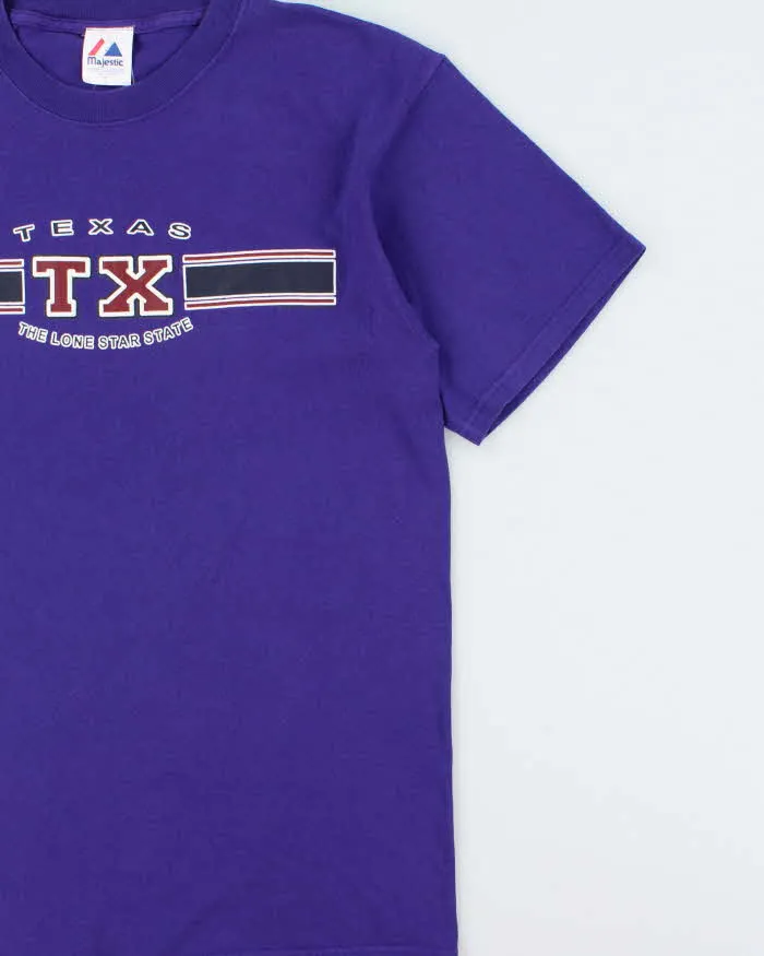 Vintage Y2K 00s Majestic Texas Lone Star State Heavyweight Crewneck T-Shirt - L sold by Rokit product image thumbnail 3