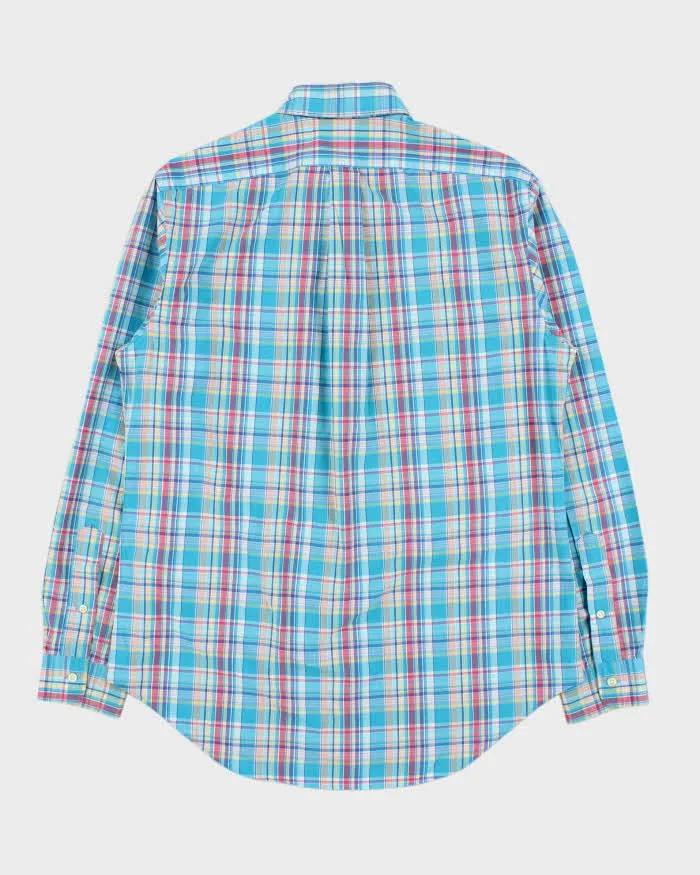 Vintage Ralph Lauren Plaid Classic Fit Long Sleeve Shirt - M sold by Rokit product image thumbnail 2