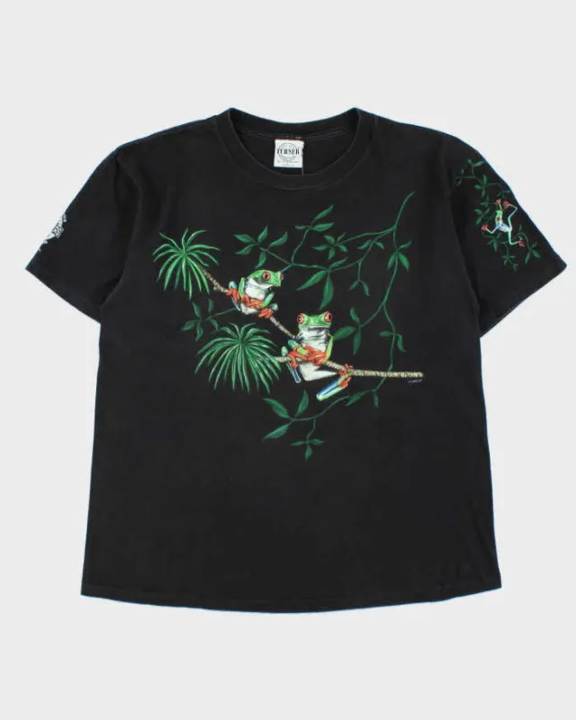 Vintage 1997 Turner Earth Matters Made In USA Heavyweight Single Stitch Crewneck T-Shirt - L made by Rokit