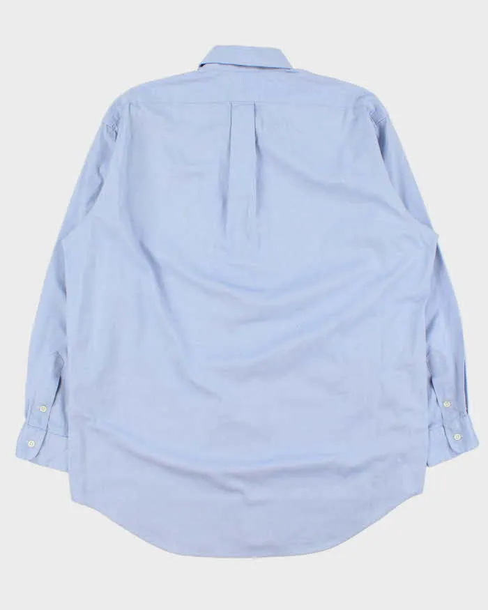 Vintage Y2K 00s Ralph Lauren Blake Chambray Long Sleeve Shirt - M sold by Rokit product image thumbnail 2