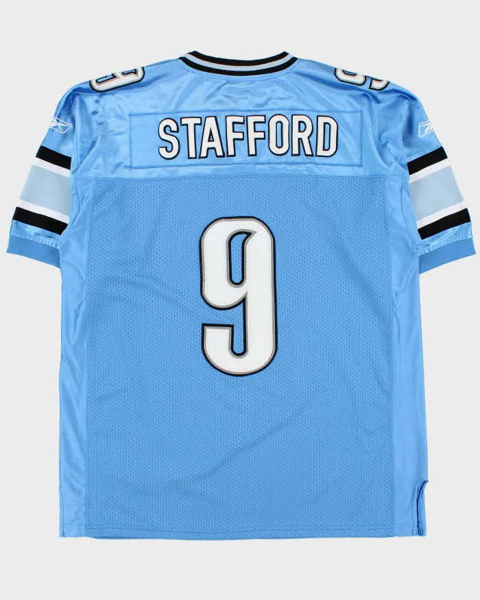 Vintage 2004 Y2K Reebok Detroit Lions Matthew Stafford #9 NFL On Field Home Jersey - XL sold by Rokit product image thumbnail 2