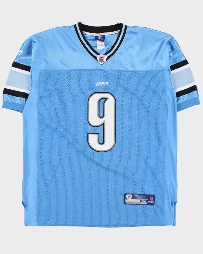 Vintage 2004 Y2K Reebok Detroit Lions Matthew Stafford #9 NFL On Field Home Jersey - XL sold by Rokit
