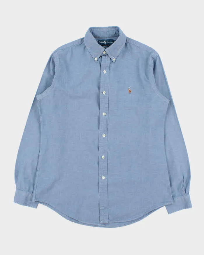 Vintage 1990s Ralph Lauren Long Sleeve Denim Shirt - M sold by Rokit