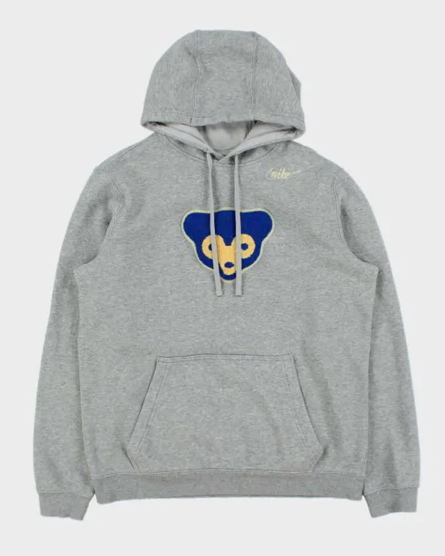 2020 Nike x Cooperstown Collection Chicago Cubs Patch Marl Grey Pullover Hoodie - L made by Nike