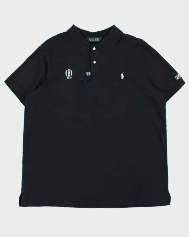 DS Vintage Polo Golf Ralph Lauren 144th Open Championship Short Sleeve Polo Shirt - XXL made by Ralph Lauren