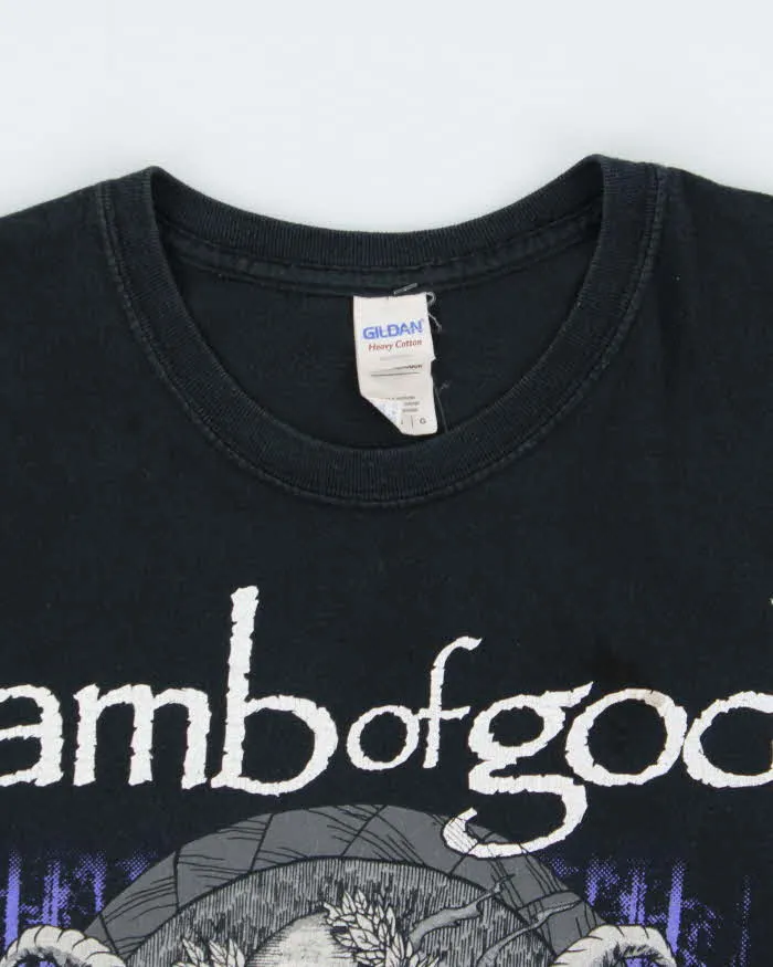 Lamb Of God Summer 2015 USA Tour Gildan Heavyweight Crewneck T-Shirt - L sold by Rokit product image thumbnail 5