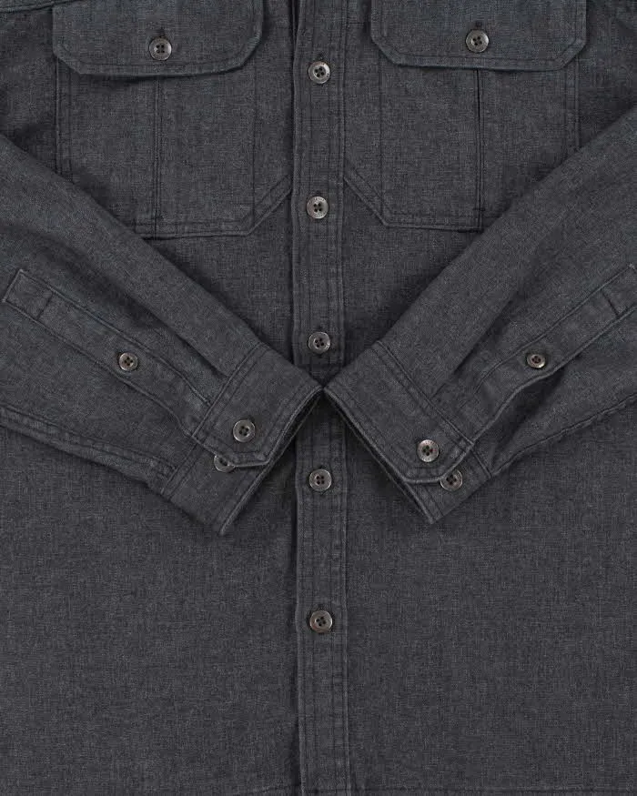 SP22 Patagonia Heavyweight Recycled Hemp Long Sleeve Denim Workwear Shirt - M sold by Rokit product image thumbnail 4