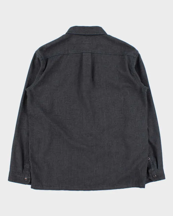 SP22 Patagonia Heavyweight Recycled Hemp Long Sleeve Denim Workwear Shirt - M sold by Rokit product image thumbnail 2
