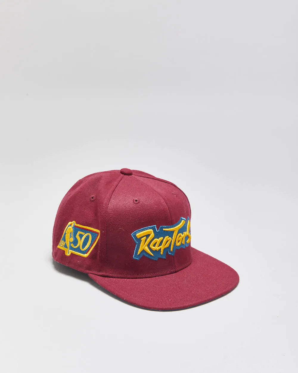 Mitchell & Ness x Hardwood Classics Toronto Raptors 50th Anniversary Fitted Cap - 7 1/2 sold by Rokit