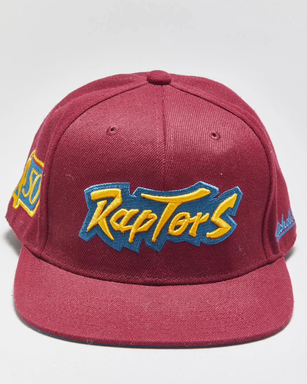 Mitchell & Ness x Hardwood Classics Toronto Raptors 50th Anniversary Fitted Cap - 7 1/2 sold by Rokit product image thumbnail 3