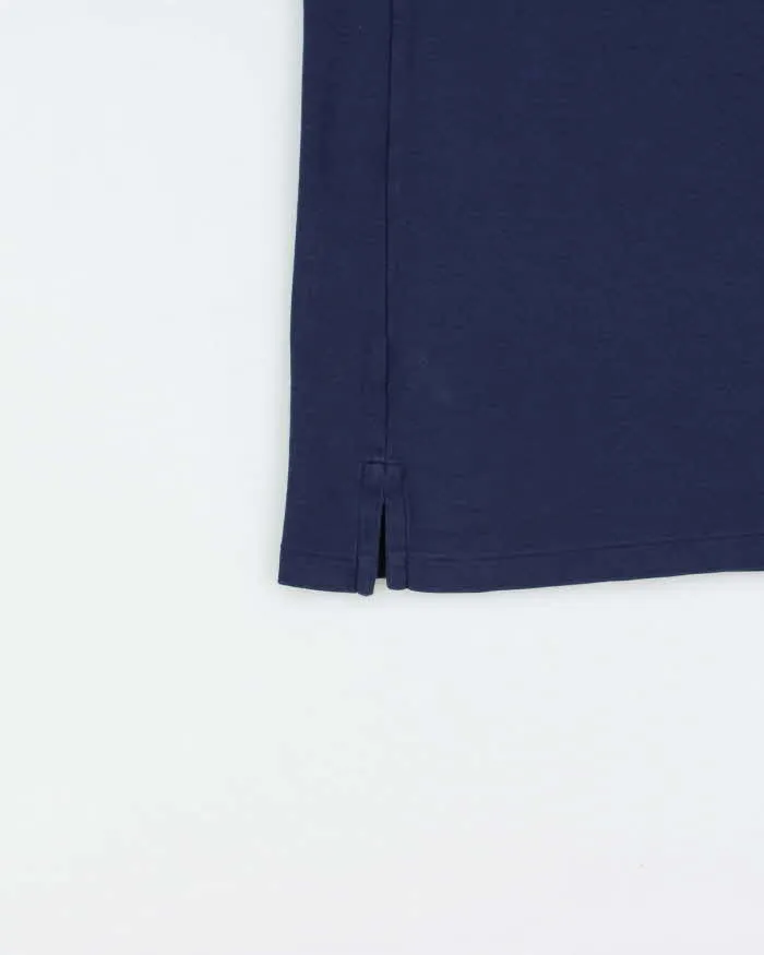 Vintage Polo Ralph Lauren Navy Custom Slim Fit Short Sleeve Polo Shirt - M sold by Rokit product image thumbnail 4
