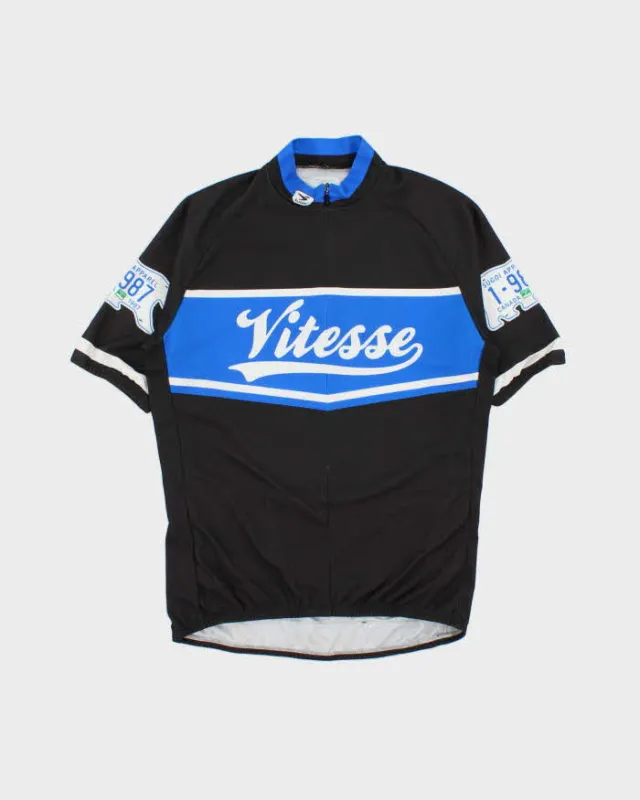 Vintage Y2K 00s Sugoi Team Vitesse 3/4 Zip Pullover Cycling Jersey - M made by Rokit