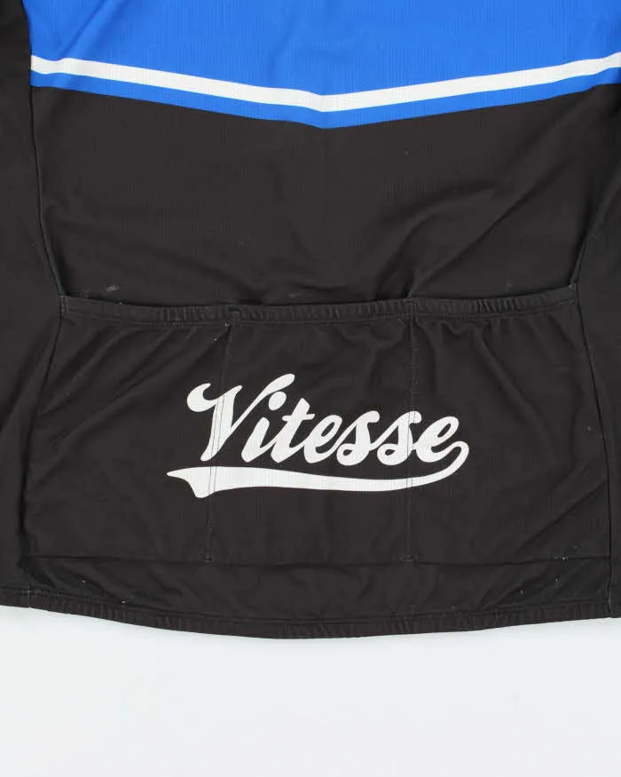 Vintage Y2K 00s Sugoi Team Vitesse 3/4 Zip Pullover Cycling Jersey - M sold by Rokit product image thumbnail 4