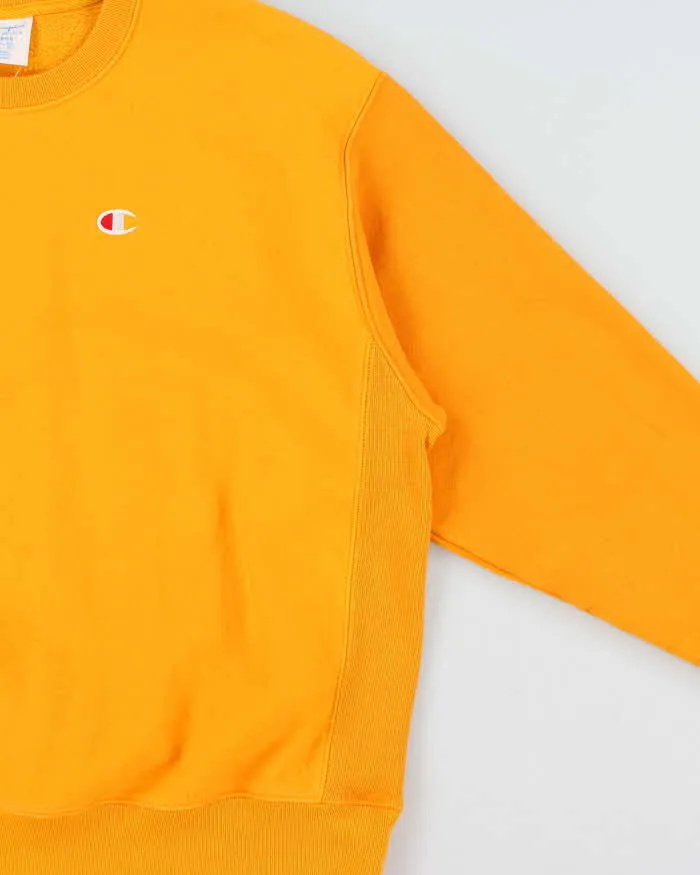 Vintage Champion Mango Reverse Weave Heavyweight Crewneck Sweatshirt - XL sold by Rokit product image thumbnail 3