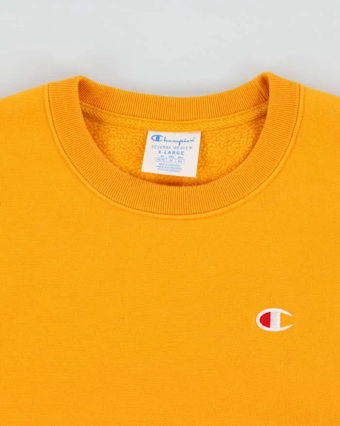 Vintage Champion Mango Reverse Weave Heavyweight Crewneck Sweatshirt - XL sold by Rokit product image thumbnail 5