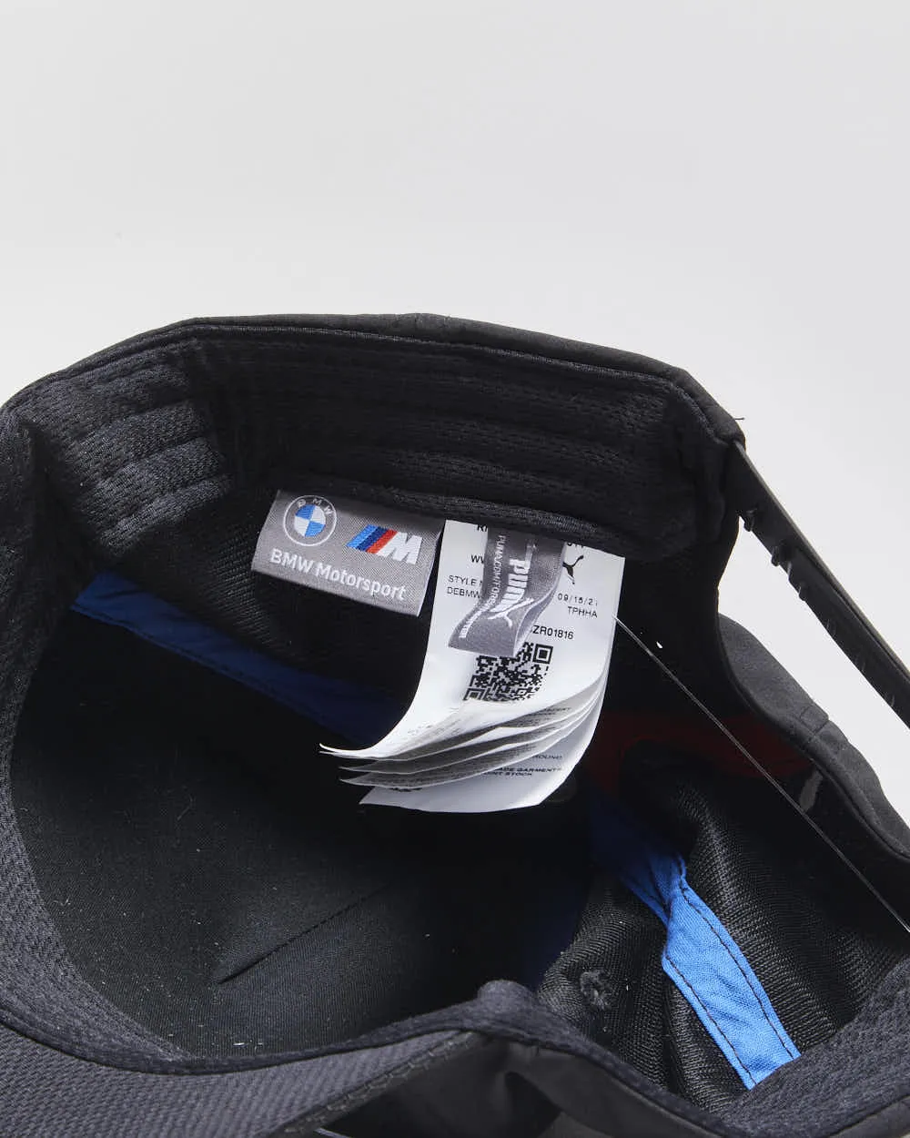 Puma x BMW Motorsport Carbon Peak Snapback Baseball Cap - OS sold by Rokit product image thumbnail 4