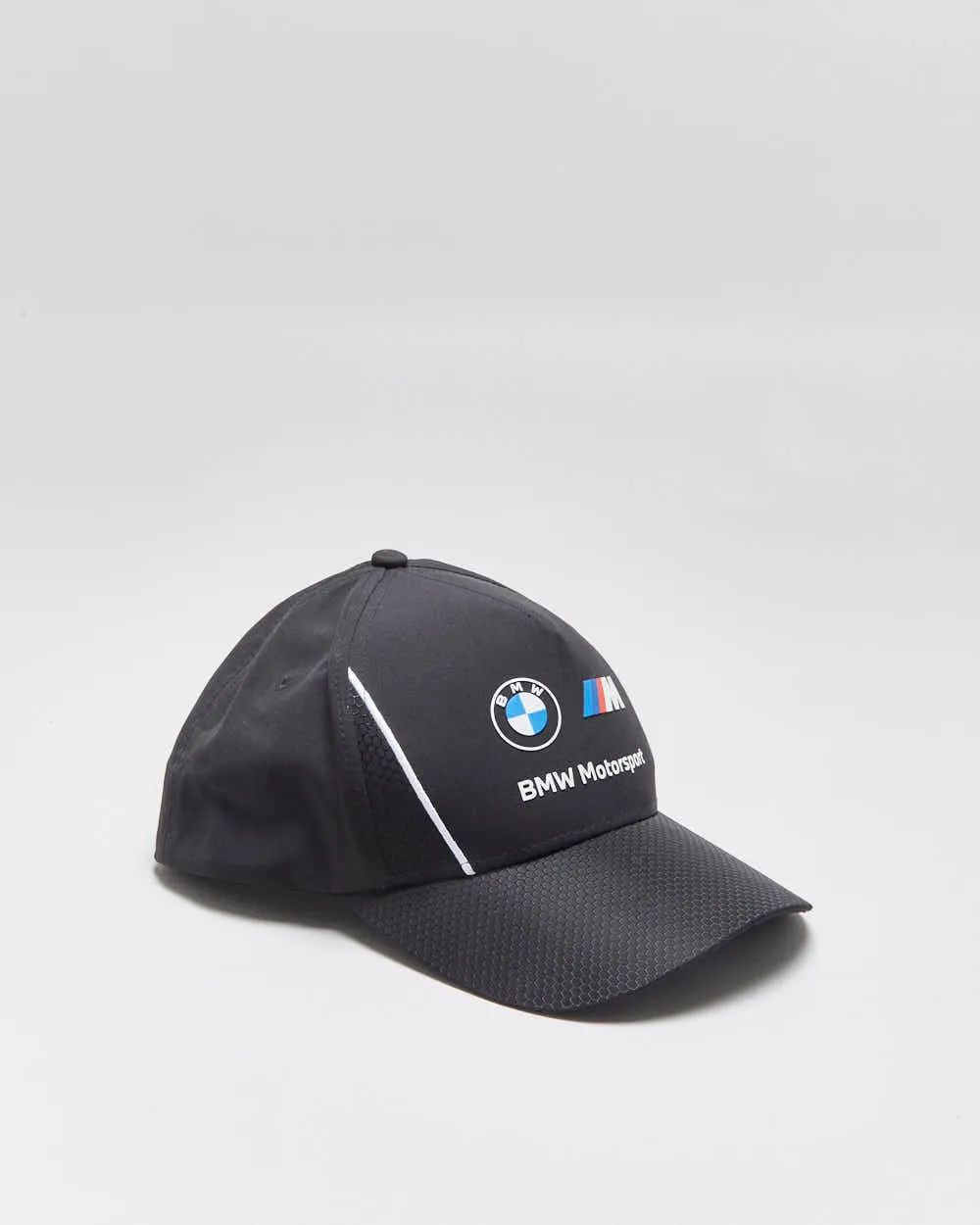 Puma x BMW Motorsport Carbon Peak Snapback Baseball Cap - OS sold by Rokit