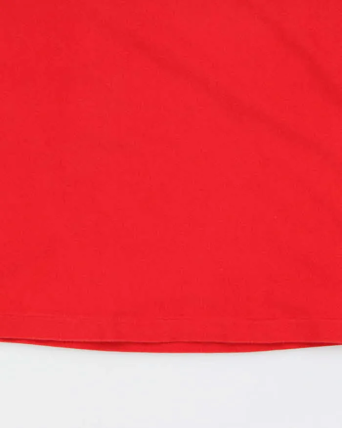 Vintage Y2K 00s Polo Ralph Lauren USA Large Pony 3 Heavyweight Crewneck T-Shirt - S sold by Rokit product image thumbnail 5