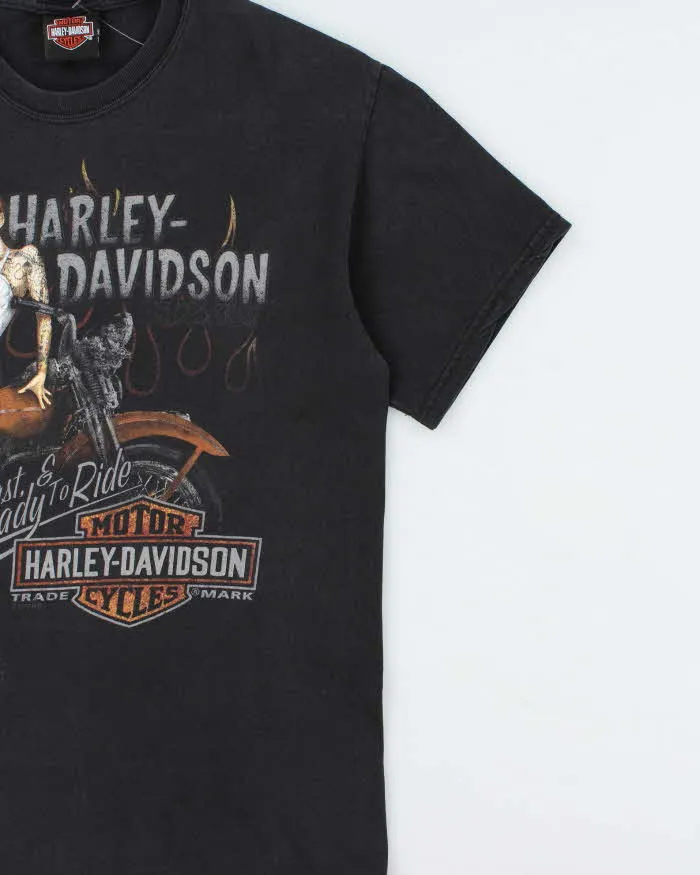 Vintage Harley Davidson Kootenays Hanes Beefy Crewneck T-Shirt - M sold by Rokit product image thumbnail 3