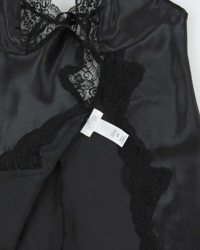 Vintage Y2k 2000s La Senza Tie Back Lace Split Front Cami - S sold by Rokit product image thumbnail 5