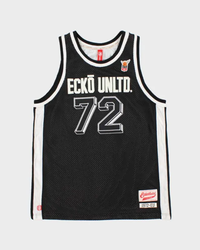 Vintage Y2K 00s Ecko UNLTD 72 Heavyweight Basketball Jersey - M made by Ecko Unlimited