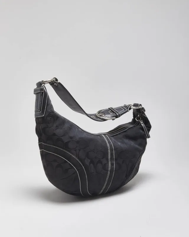 Vintage Y2k 2000s Coach Half Moon Bag made by Coach