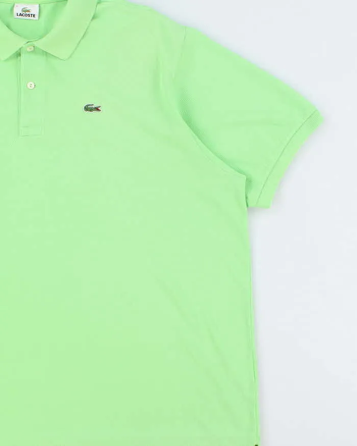 Vintage Y2K 00s Lacoste Lime Classic Croc Short Sleeve Polo Shirt - XXXL sold by Rokit product image thumbnail 3
