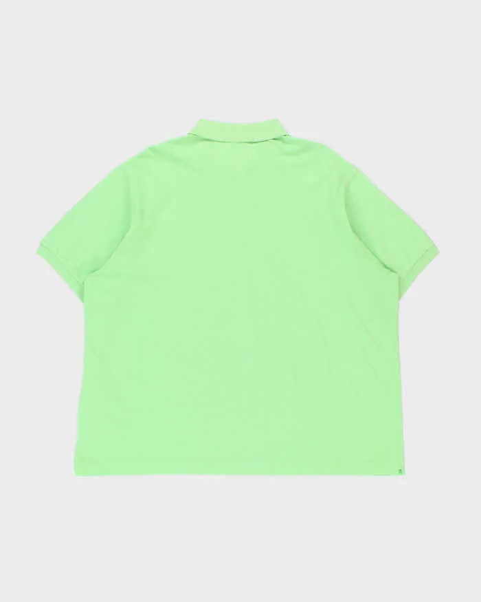 Vintage Y2K 00s Lacoste Lime Classic Croc Short Sleeve Polo Shirt - XXXL sold by Rokit product image thumbnail 2