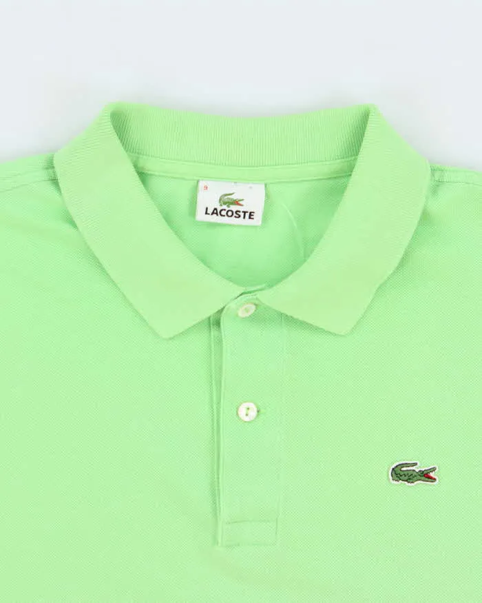 Vintage Y2K 00s Lacoste Lime Classic Croc Short Sleeve Polo Shirt - XXXL sold by Rokit product image thumbnail 5