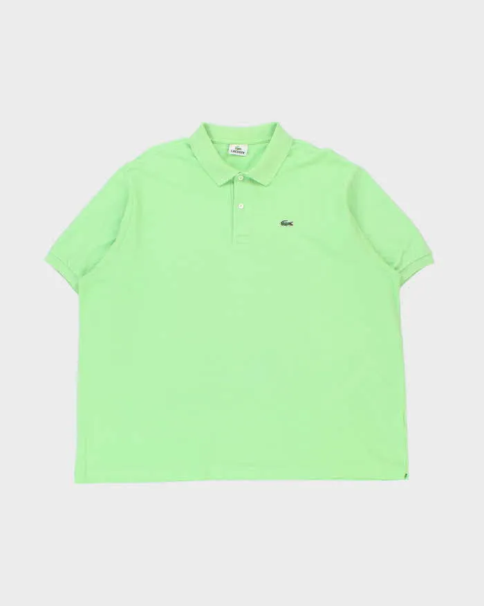 Vintage Y2K 00s Lacoste Lime Classic Croc Short Sleeve Polo Shirt - XXXL sold by Rokit