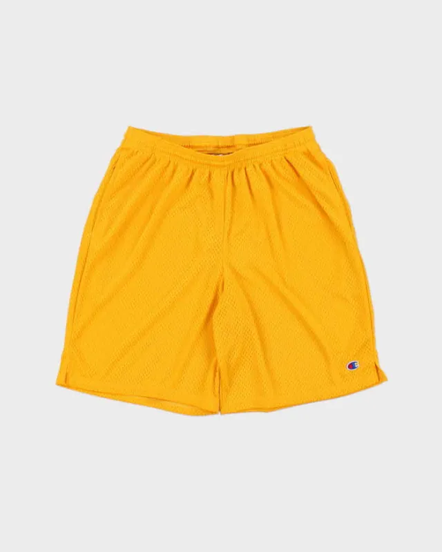 Vintage Champion Relaxed Fit Mesh Athletic Shorts - M made by Champion